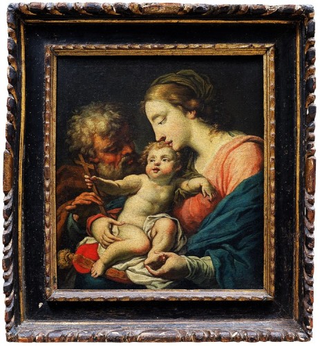Sainte Famille - École Italienne atelier de Pietro Liberi ( 1605-1687)